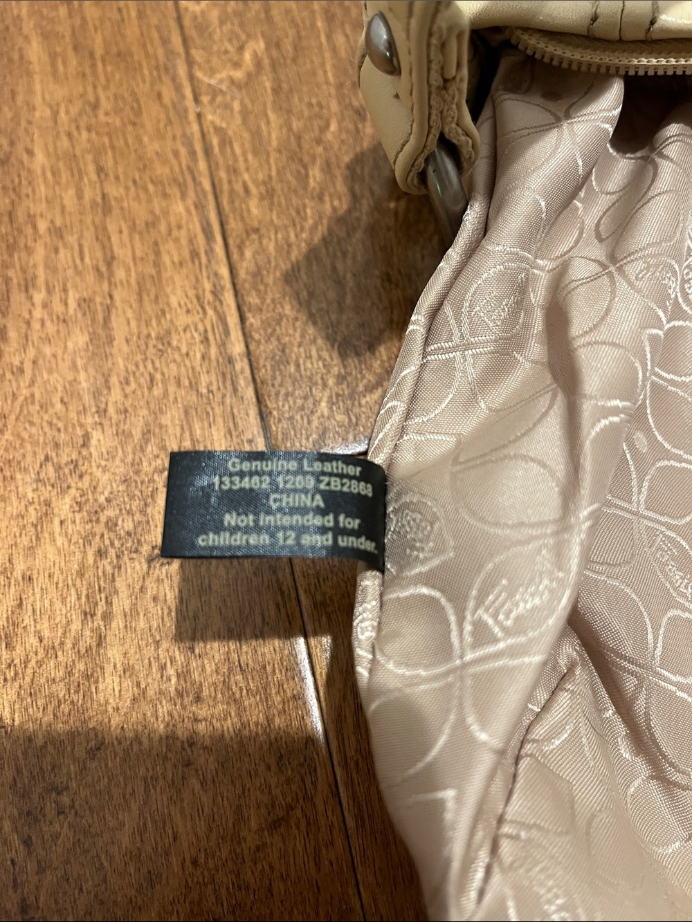 FOSSIL tan leather purse - Picture 8 of 12